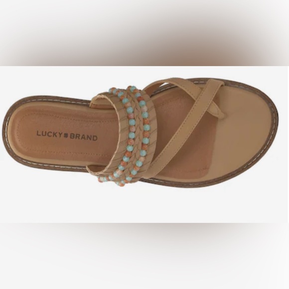 Rand New~ Lucky Brand Kaykey Sandal - Picture 1 of 7